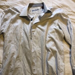 Robert Graham Dress Shirt with French Cuffs 17.5